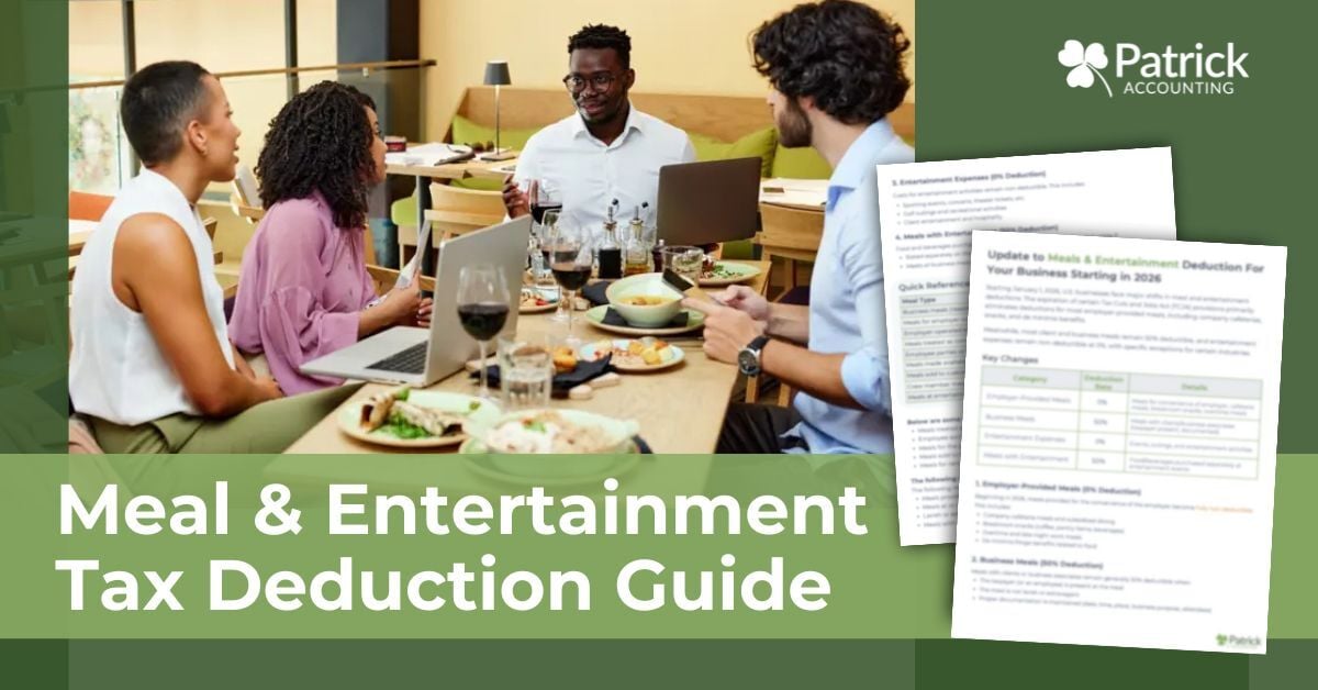 Meal and Entertainment Tax Deduction Guide LP Card