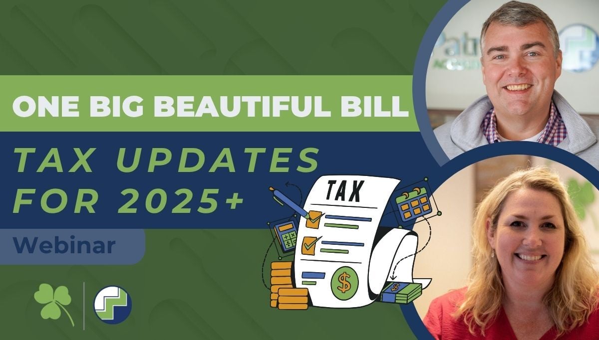 One Big Beautiful bill webinar thumbnail
