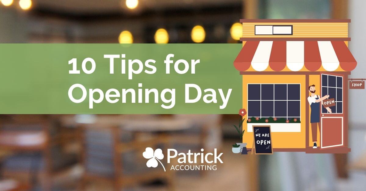 tips for opening an business